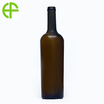 750ml Olive Green King Qhuav Wine Lub raj mis